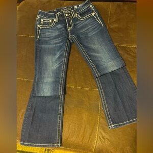 MISS ME JEANS BOOT CUT SIZE 28 great condition